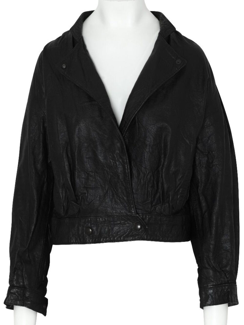 1985–1992, Leather Blouson with Kimono Sleeve Draft